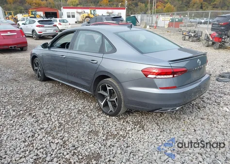 2020 Volkswagen Passat 2.0T R-Line из США, поврежденный, VIN 1VWMA7A35LT022866